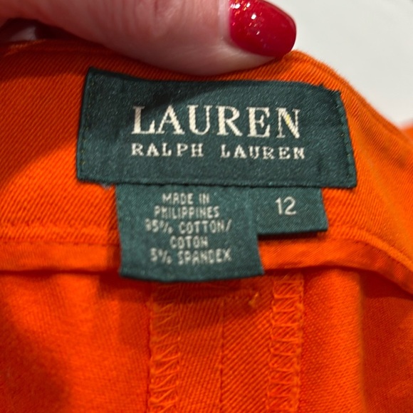 Ralph Lauren Women’s Orange Pants - Picture 6 of 6